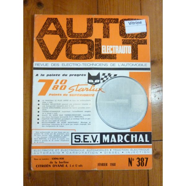 Dyane 4 Revue Technique Electronic Auto Volt Citroen