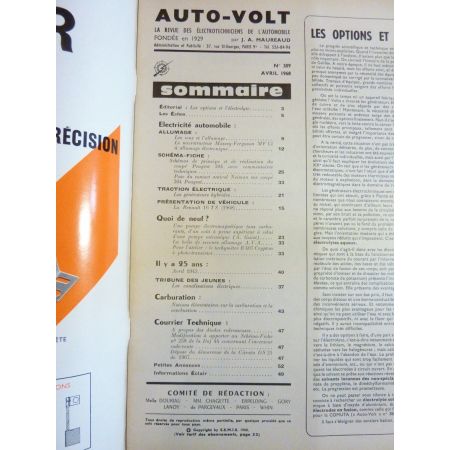 204 Coupe Revue Technique Electronic Auto Volt Peugeot