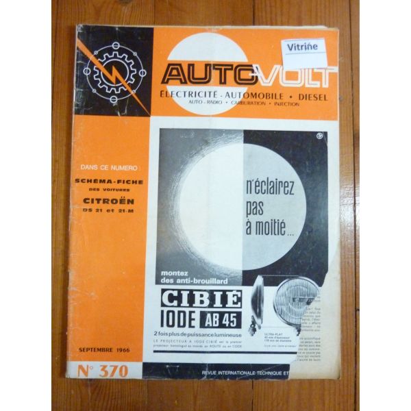 DS21  Revue Technique Electronic Auto Volt  Citroen
