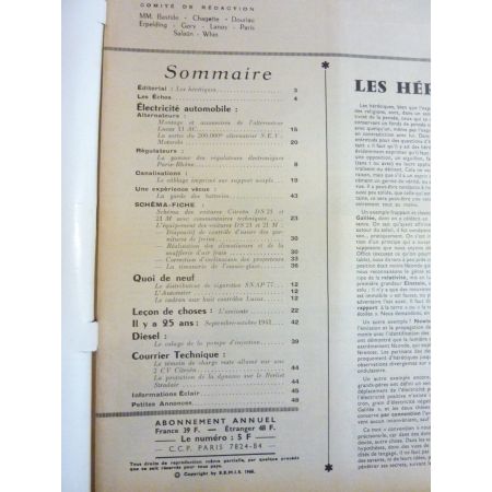 DS21  Revue Technique Electronic Auto Volt  Citroen