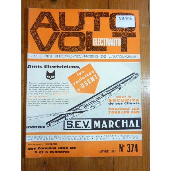 MZ 5-6 Cylindres Revue Technique Electronic Auto Volt Iveco Unic