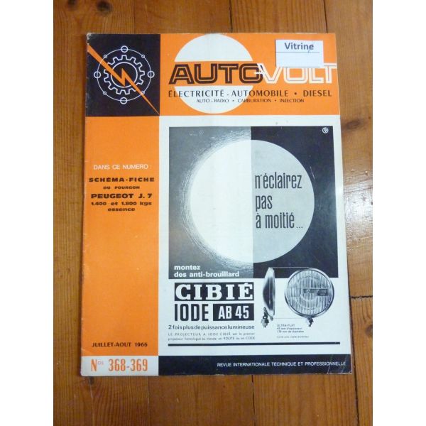 J7 Ess Revue Technique Electronic Auto Volt Peugeot