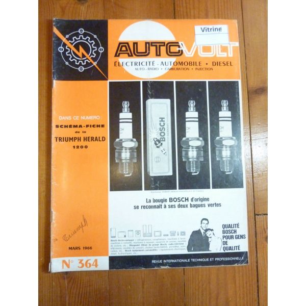 Herald 1200 Revue Technique Electronic Auto Volt Triumph