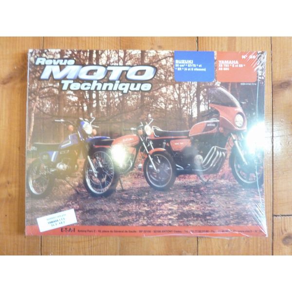50ER GT XS750 Revue Technique moto Suzuki Yamaha