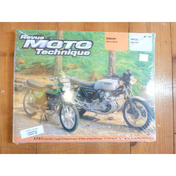 GTS KS50 CBX1000 Revue Technique moto Honda Zundapp