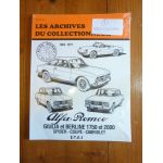 Giulia 62-77 Revue Technique Les Archives Du Collectionneur Alfa