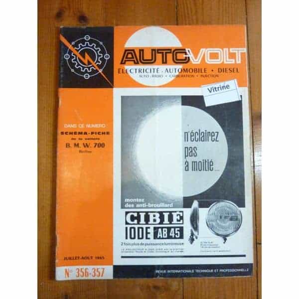700 Revue Technique Electronic Auto Volt Bmw