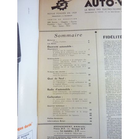 Giulia TI Revue Technique Electronic Auto Volt Alfa Romeo