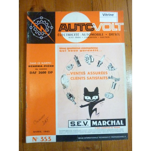 2600 DP Revue Technique Electronic Auto Volt Daf