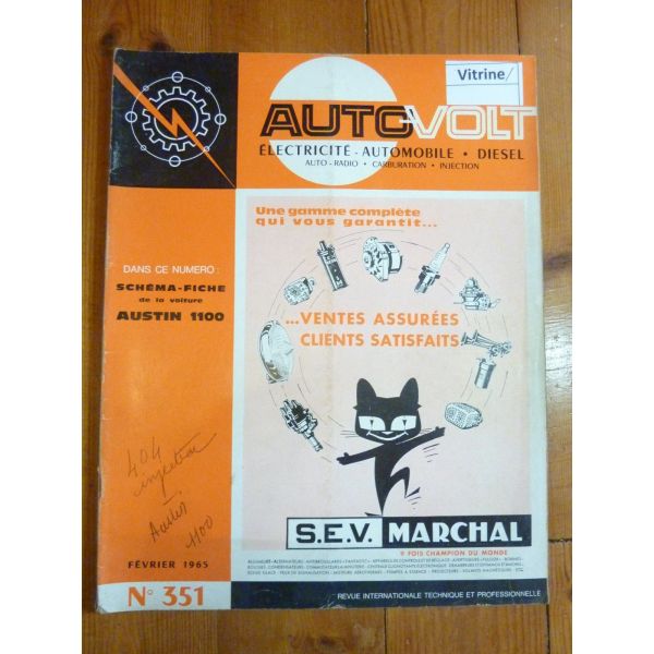 1100 Revue Technique Electronic Auto Volt Austin