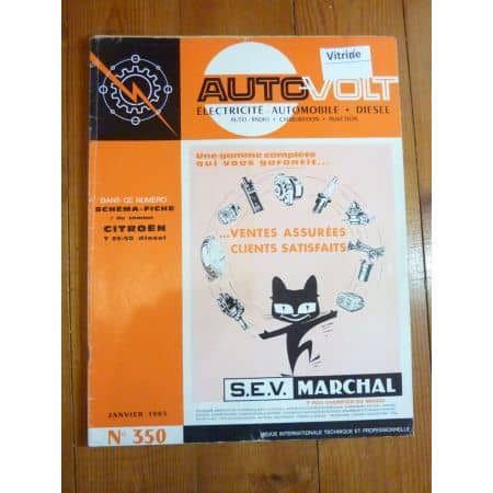 T23-50 Revue Technique Electronic Auto Volt Citroen