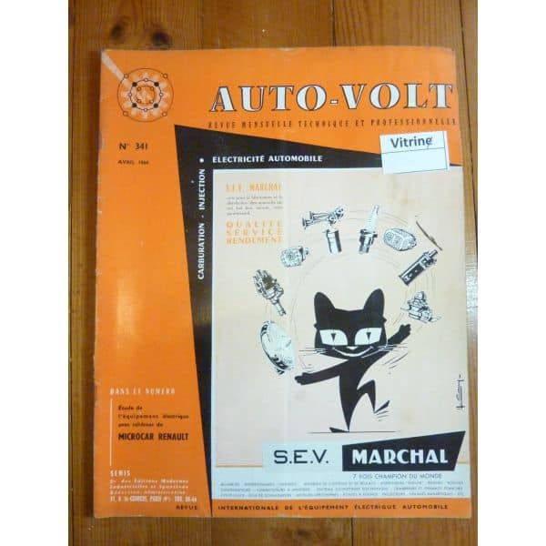 Microcar Revue Technique Electronic Auto Volt Renault