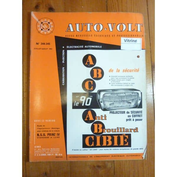 Prinz IV Revue Technique Electronic Auto Volt Audi