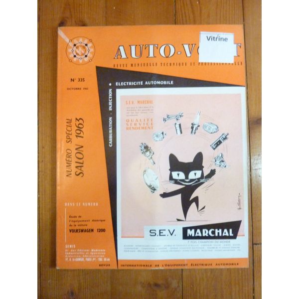 1200 Revue Technique Electronic Auto Volt Volkswagen