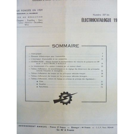 KW CV  Revue Technique Electronic Auto Volt 