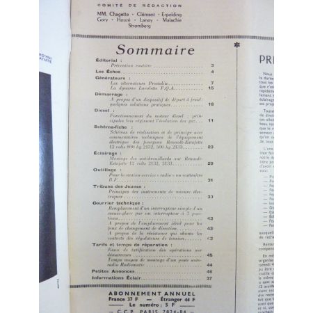 Estafette Revue Technique Electronic Auto Volt Renault