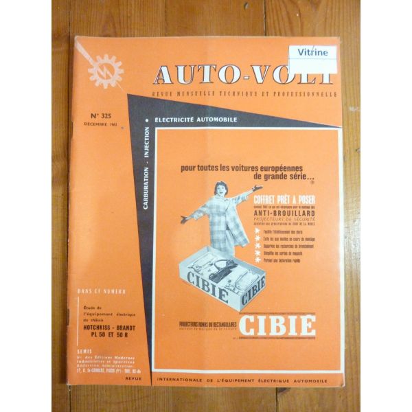 PL50 PL50R Revue Technique Electronic Auto Volt Hotchkiss