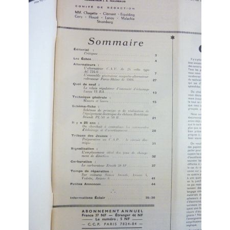 PL50 PL50R Revue Technique Electronic Auto Volt Hotchkiss