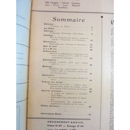 3CV AMI 6 Revue Technique Electronic Auto Volt Citroen