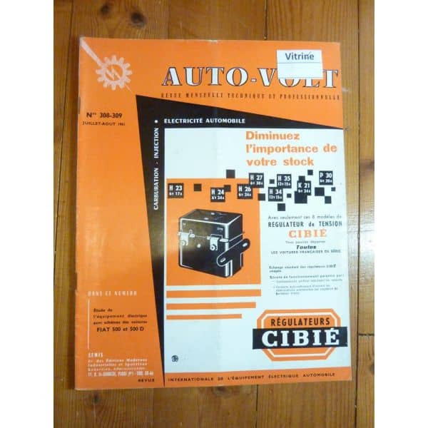 500 500D Revue Technique Electronic Auto Volt Fiat