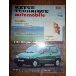 Cinquecento Revue Technique Fiat
