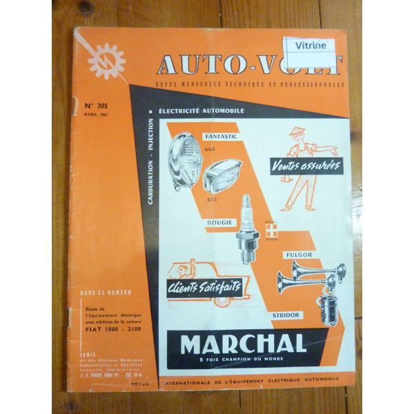 1800 2100 Revue Technique Electronic Auto Volt Fiat