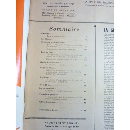 GBK TBK Revue Technique Electronic Auto Volt Berliet