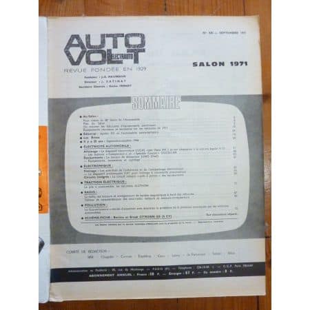 GS 6cv Revue Technique Electronic Auto Volt Citroen