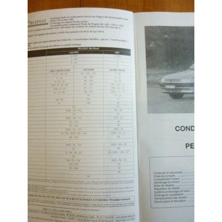 306 D 93-02 Revue Technique Peugeot