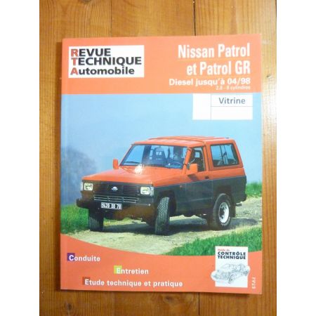 Patrol GR -98 Revue Technique Nissan
