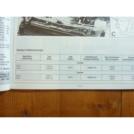 RAV 4  Revue Technique Toyota