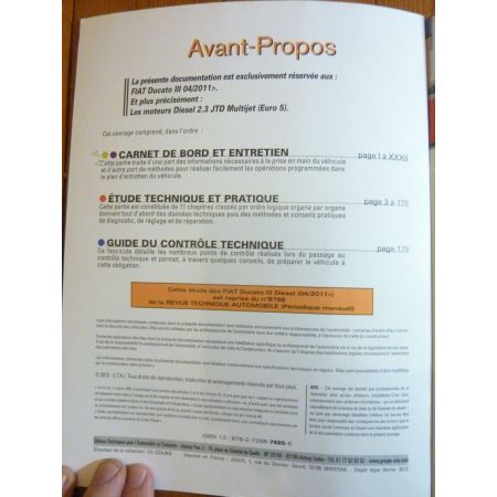 Ducato III 11- Revue Technique Fiat