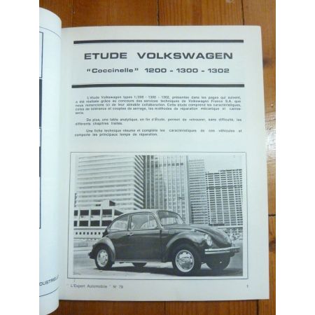 Coccinelle Revue Technique Volkswagen