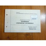 Suppl.  404 Revue Auto Expertise PEUGEOT