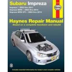 Impreza 02-11 - WRX 02-14 - STI 04-14 Revue technique Haynes SUBARU Anglais