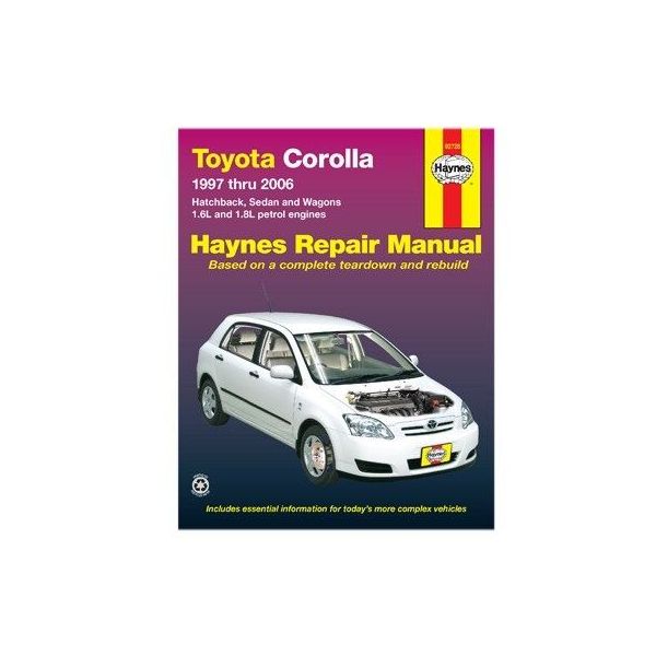 Corolla 97-06 Revue technique Haynes TOYOTA Anglais