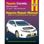 Corolla 07-15 Revue technique Haynes TOYOTA Anglais