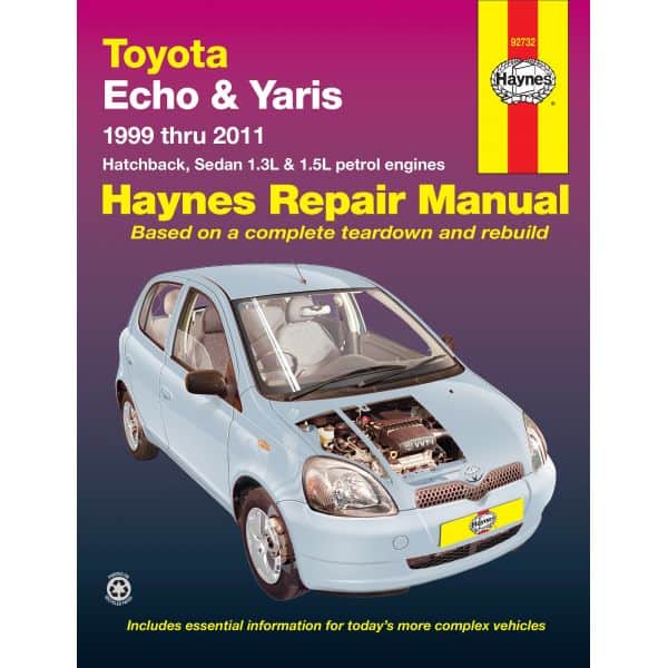 Echo/Yaris 99-11 Revue technique Haynes TOYOTA Anglais