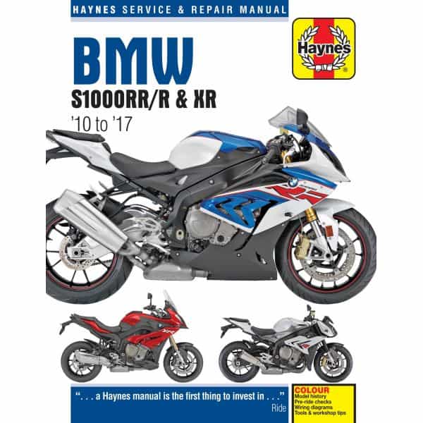 S1000RR/R & XR 10-17 Revue technique Haynes BMW Anglais