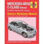 C-Class Diesel 07-14 Revue technique Haynes MERCEDES Anglais