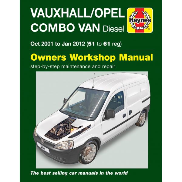 Combo Diesel Van 01-12 Revue technique Haynes OPEL VAUXHALL Anglais