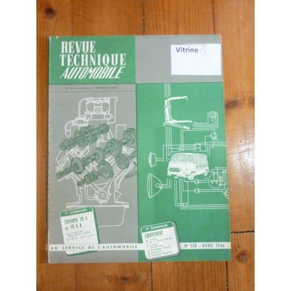 TR4 TR4A Revue Technique Triumph