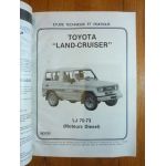 LAND CRUISER LJ  Revue Technique Toyota