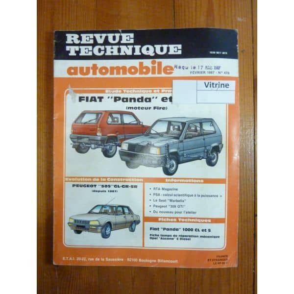 Panda 4x4 Revue Technique Fiat