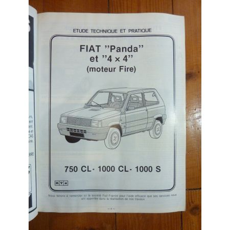 Panda 4x4 Revue Technique Fiat