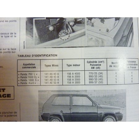 Panda 4x4 Revue Technique Fiat