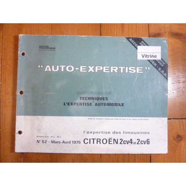 2CV4 2CV6 Revue Auto Expertise Citroen