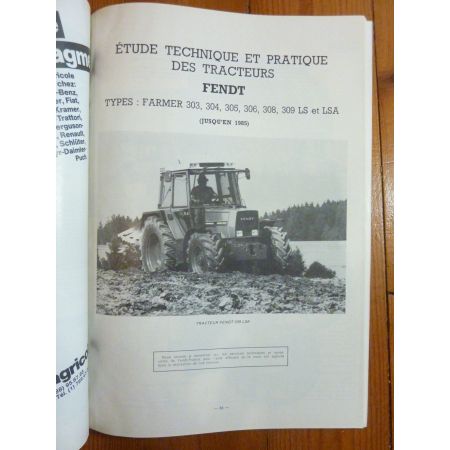 Farmer 303 à 309 Revue Technique Agricole Fendt