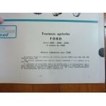 2000 à 5000 Revue Technique Agricole Ford