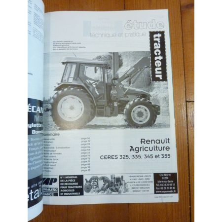 Ceres 325 a 355  Revue Technique Agricole Renault
